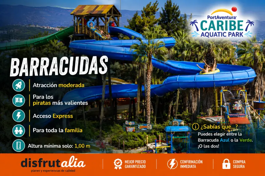Portaventura Caribe Aquatic Park - Zona Barracudas
